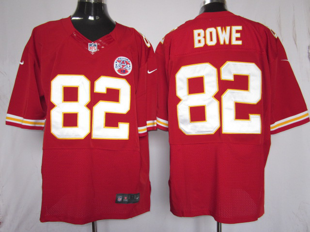 Nike Elite Jersey kansas city chiefs 82 bowe withred